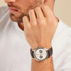 Montre Rallye Meca-Quartz Argenté|LIP New