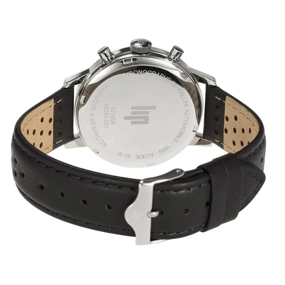 Montre Rallye Meca-Quartz Noir|LIP Discount