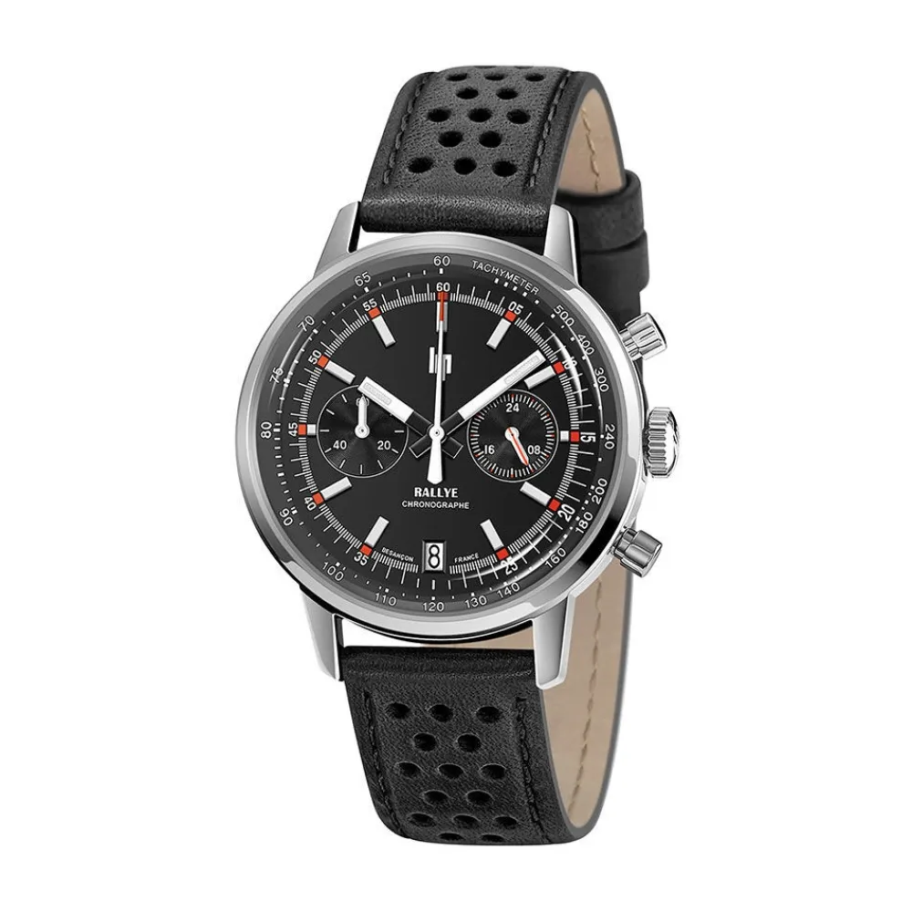 Montre Rallye Meca-Quartz Noir|LIP Discount