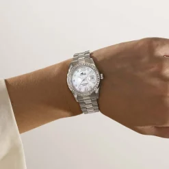 Montre Freedom Collection Nacre Blanche|LOTUS Online