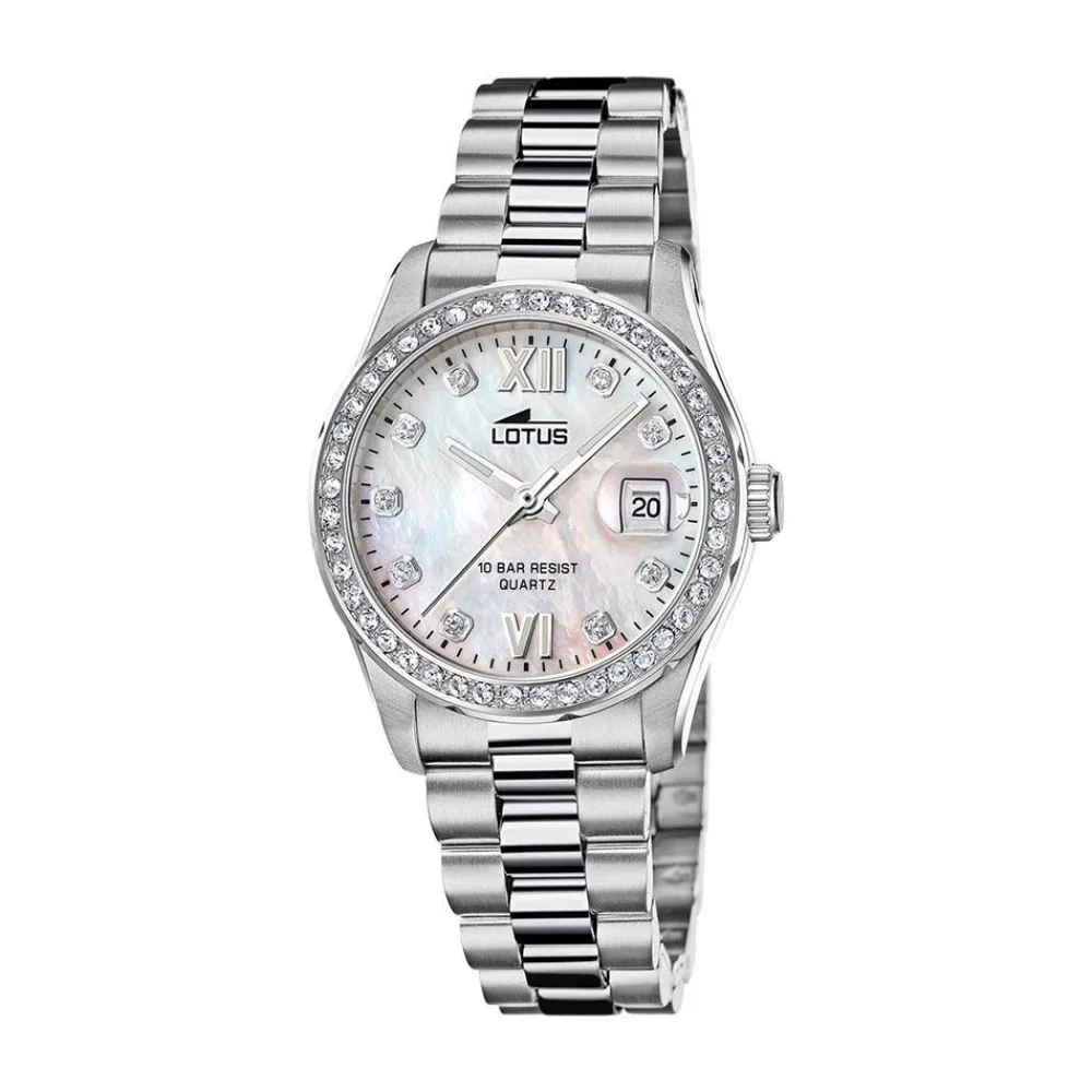 Montre Freedom Collection Nacre Blanche|LOTUS Online