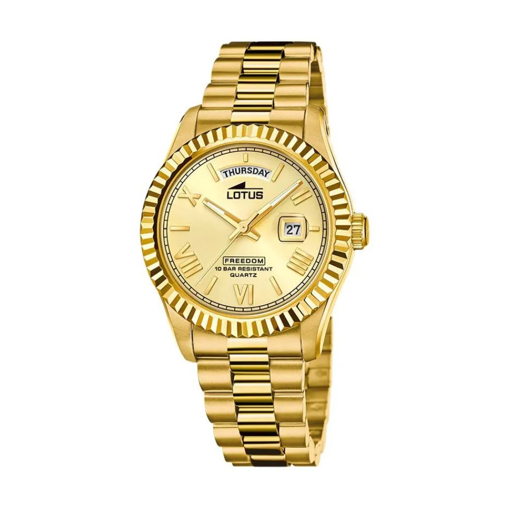 Montre Freedom Collection Doré|LOTUS Hot