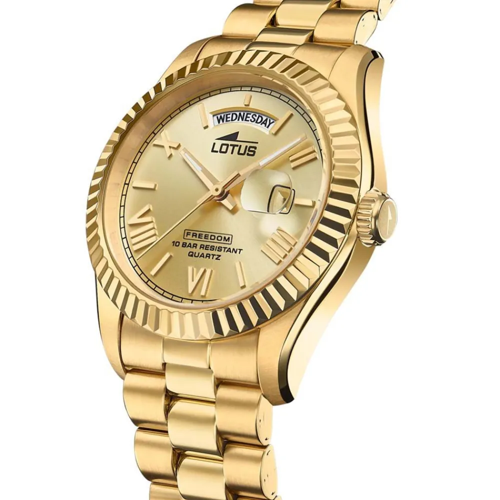 Montre Freedom Collection Doré|LOTUS Hot