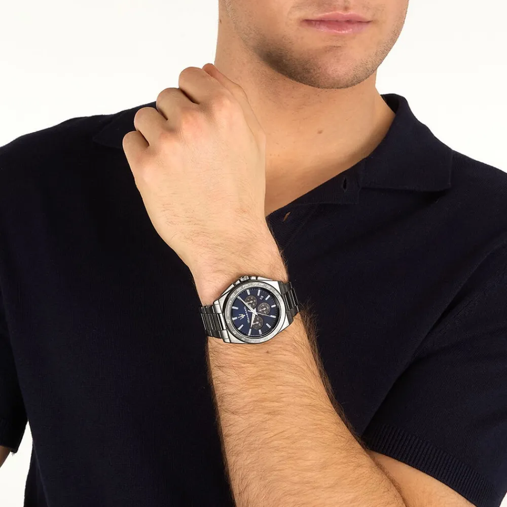 Montre Velocita Bleu|MASERATI Clearance