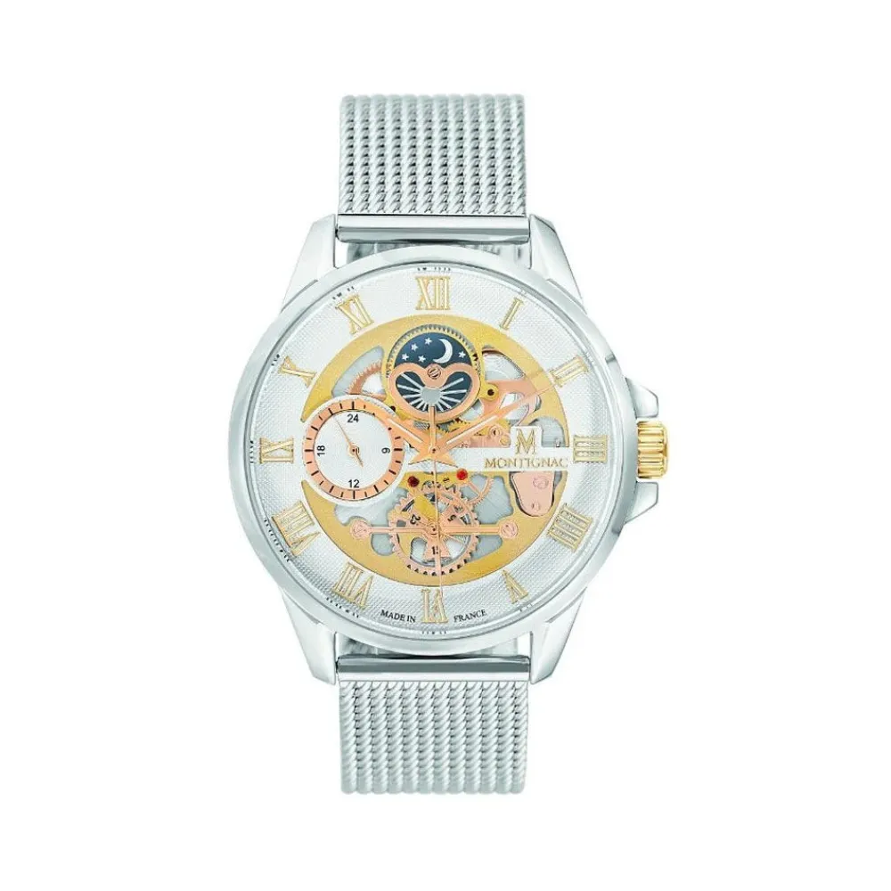 Montre Round Argenté|MONTIGNAC Hot