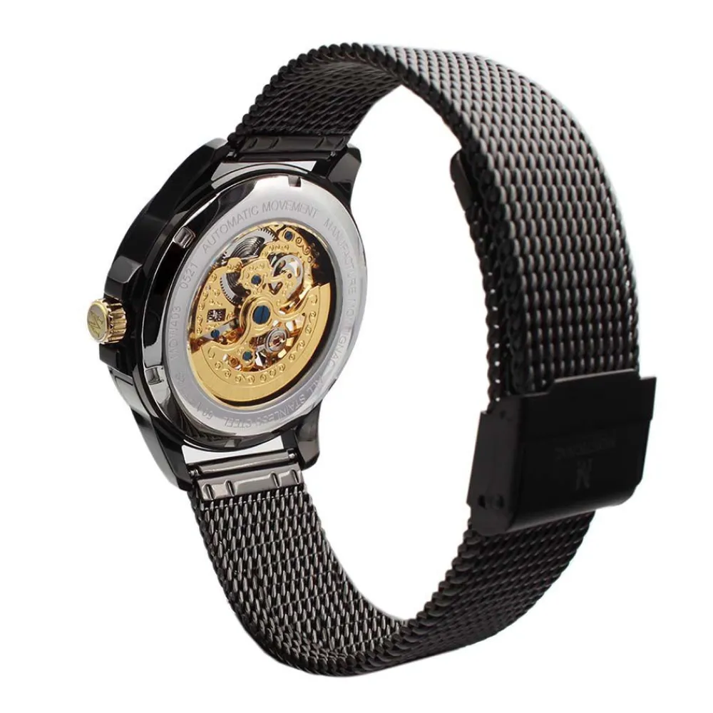 Montre Round Automatique Noir|MONTIGNAC Best