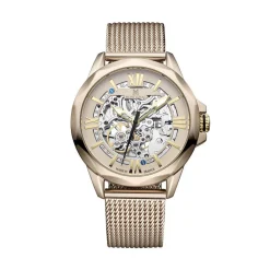 Montre Round Automatique Champagne|MONTIGNAC Sale