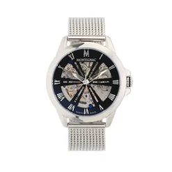 Montre Round Automatique Noir|MONTIGNAC Sale