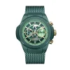 Montre Round Chrono Vert|MONTIGNAC Online