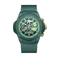 Montre Round Chrono Vert|MONTIGNAC Online