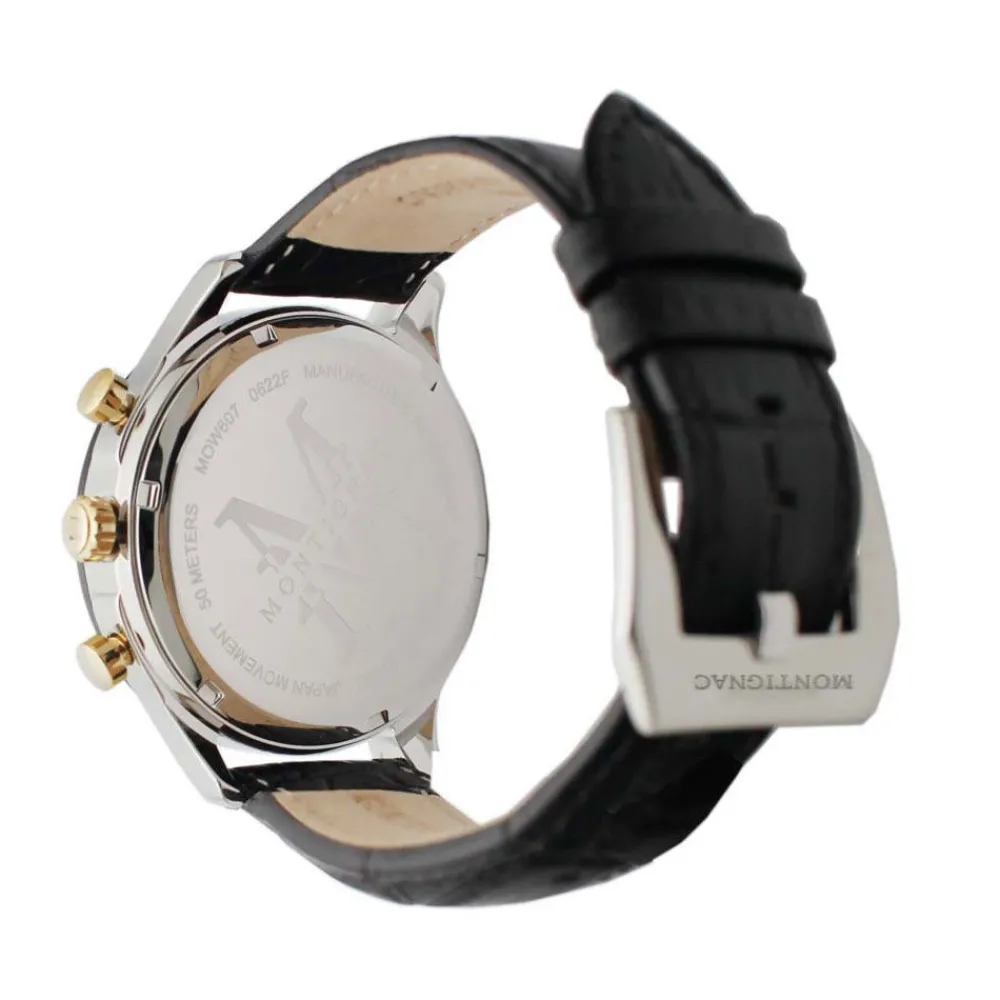 Montre Round Chrono Vert|MONTIGNAC Clearance