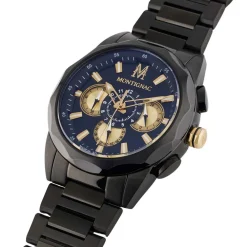 Montre Round Multifonction Noir|MONTIGNAC