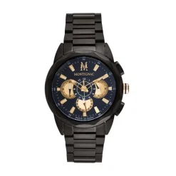 Montre Round Multifonction Noir|MONTIGNAC