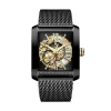 Montre Square Automatique Noir|MONTIGNAC Clearance