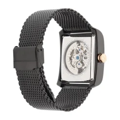 Montre Square Automatique Noir|MONTIGNAC Outlet