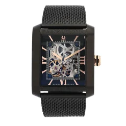 Montre Square Automatique Noir|MONTIGNAC Outlet