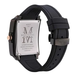 Montre Square Automatique Noir|MONTIGNAC Sale