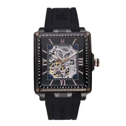 Montre Square Automatique Noir|MONTIGNAC Sale