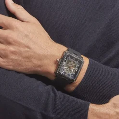 Montre Square Automatique Noir|MONTIGNAC Sale