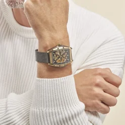 Montre Tonneau Automatique Noir|MONTIGNAC Best