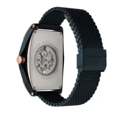 Montre Tonneau Automatique Bleu|MONTIGNAC