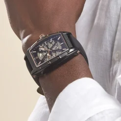 Montre Tonneau Automatiquev Noir|MONTIGNAC Online