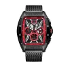 Montre Tonneau Noir|MONTIGNAC Outlet