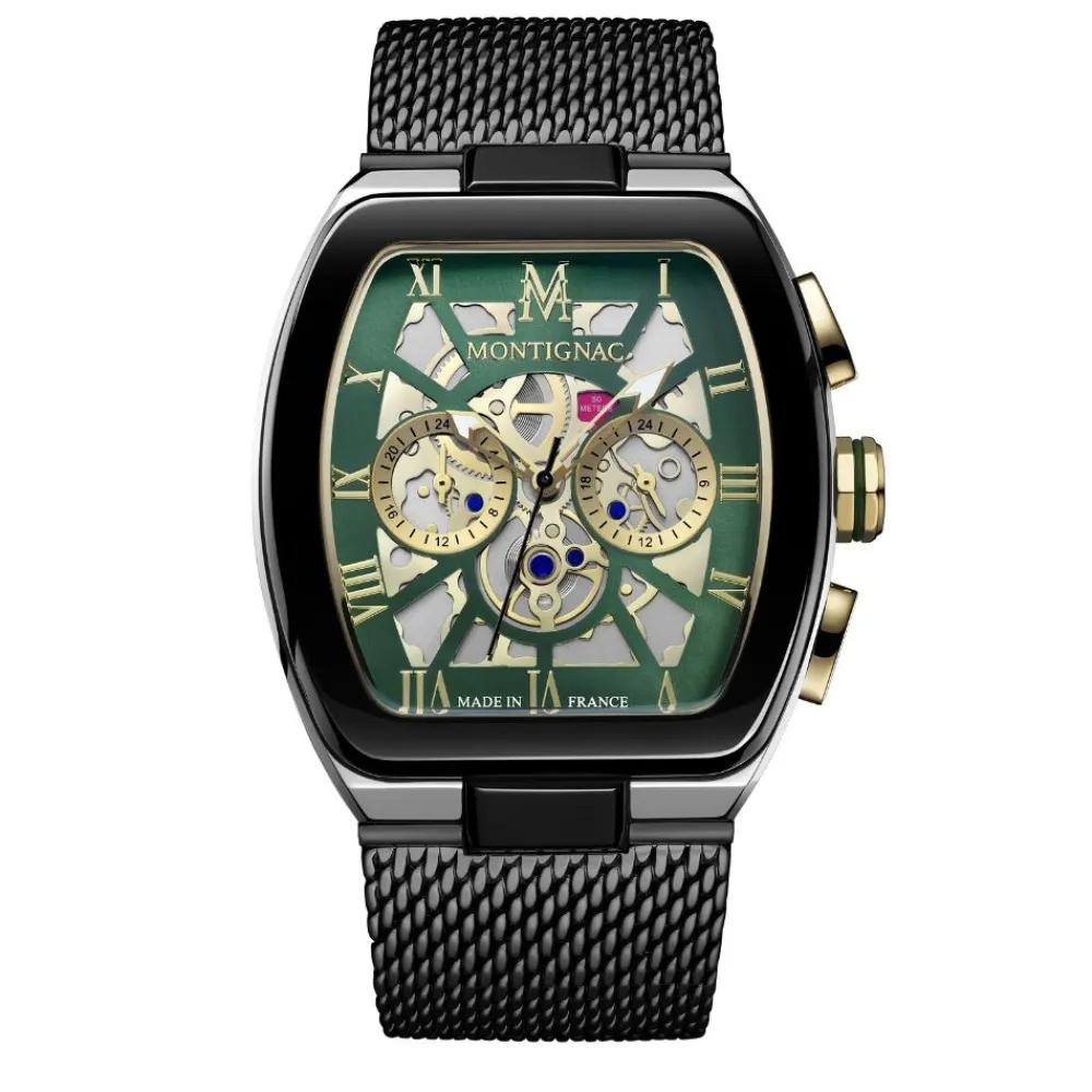 Montre Tonneau Vert|MONTIGNAC