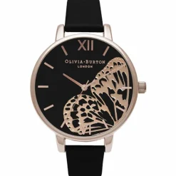 Montre Applied Wing Noir|OLIVIA BURTON Hot