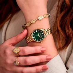 Montre Art Deco Vert|OLIVIA BURTON Best
