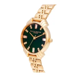 Montre Art Deco Vert|OLIVIA BURTON Best