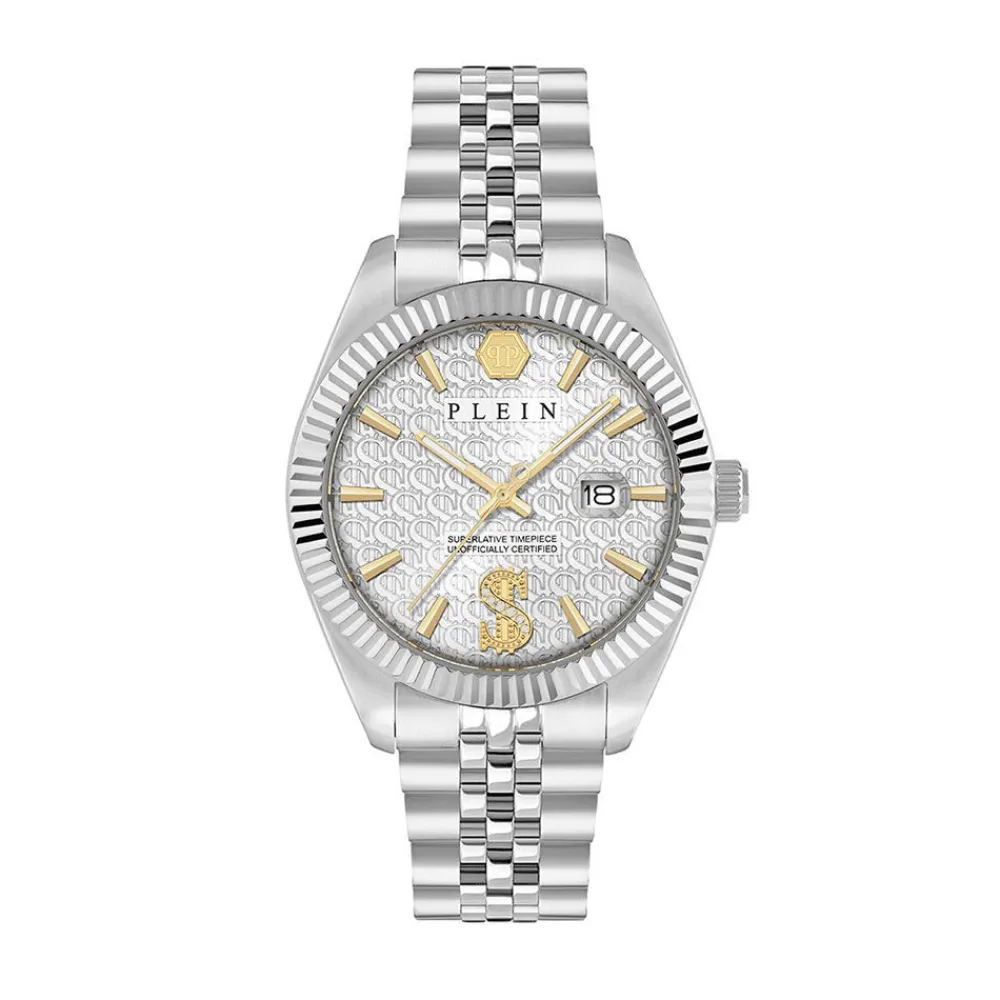 Montre Date Superlative Argenté|PHILIPP PLEIN Clearance