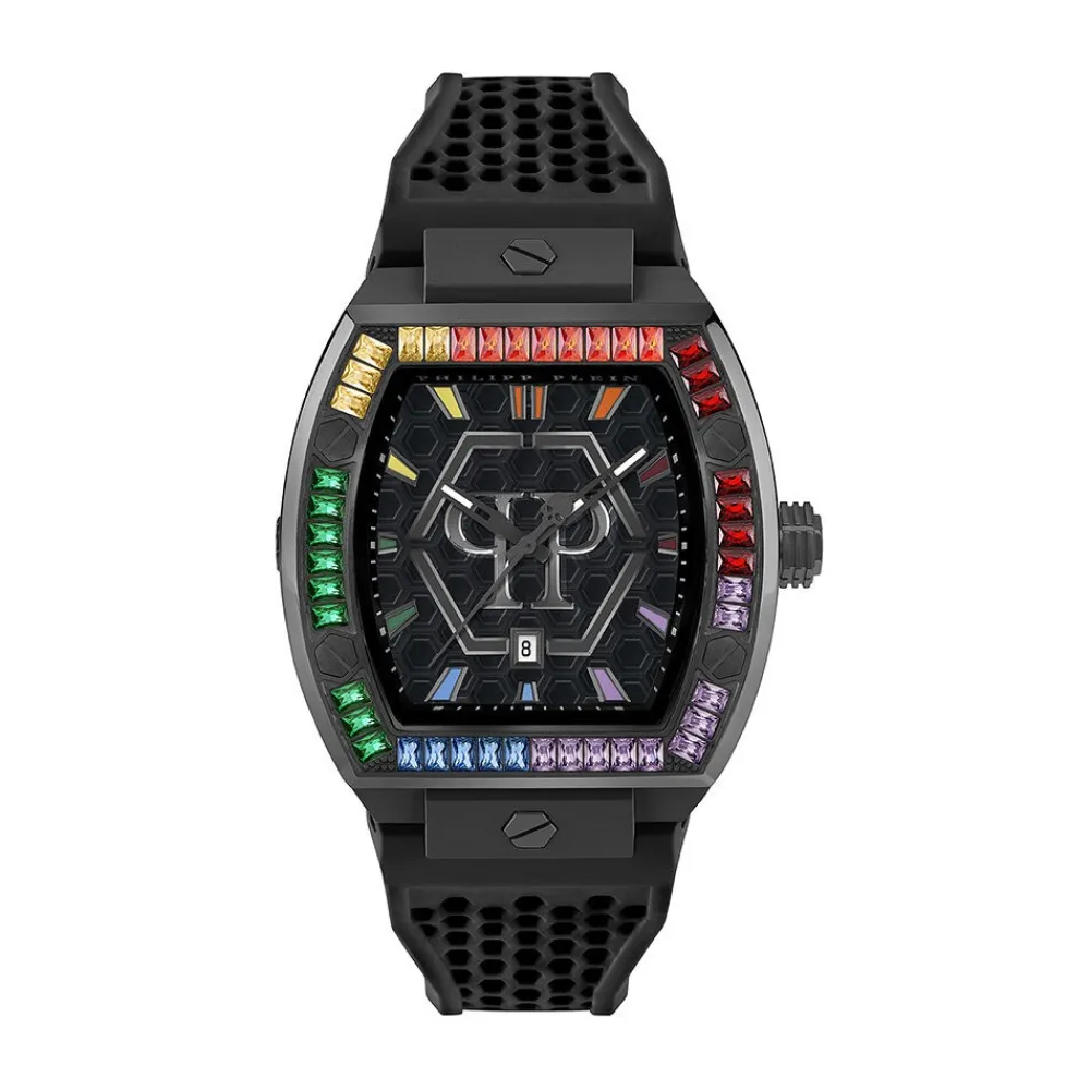 Montre The Hexagon Phantom Noir|PHILIPP PLEIN Clearance