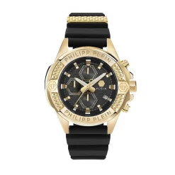 Montre The $Kull Chrono Noir|PHILIPP PLEIN Clearance