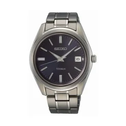 Montre Classique Titane Noir|SEIKO Hot
