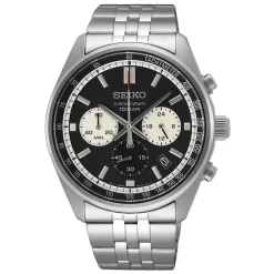 Montre Sport Bicolore Blanc / Noir|SEIKO Outlet