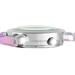Montre Fleur Blanc Et Parme|UPP Discount