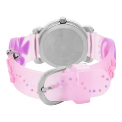 Montre Fleur Blanc Et Parme|UPP Discount