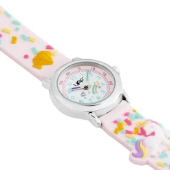 Montre Fuzzy Rose Et Blanc|UPP Clearance