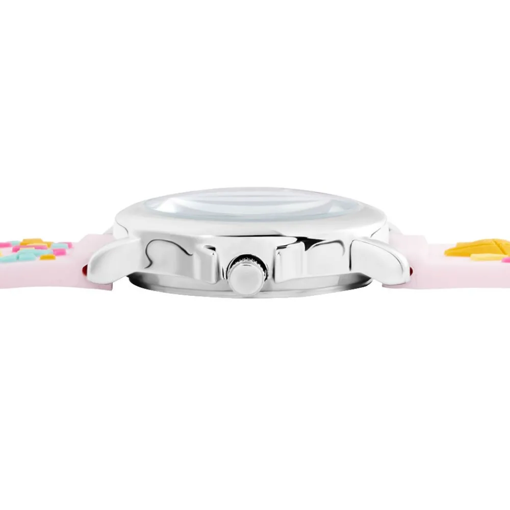 Montre Fuzzy Rose Et Blanc|UPP Clearance