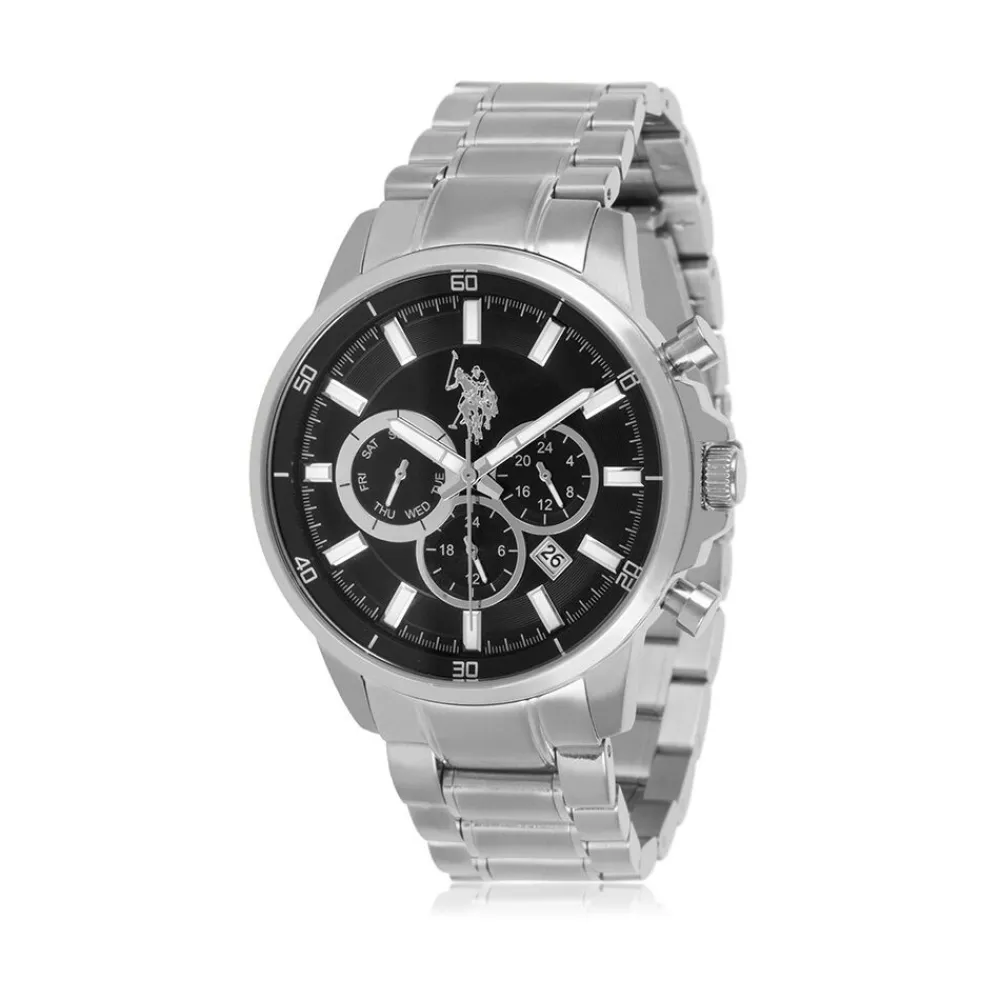 Montre Grayson Noir|U.S. POLO Hot