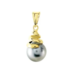 Pendentif Acme Or Jaune Perle De Culture De Tahiti|Marc Orian