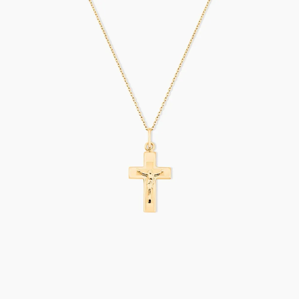 Pendentif Arabel Croix Or Jaune|Marc Orian Online