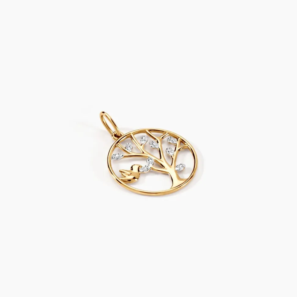 Pendentif Arethusa Or Jaune Diamant