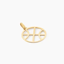 Pendentif Aster Or Jaune