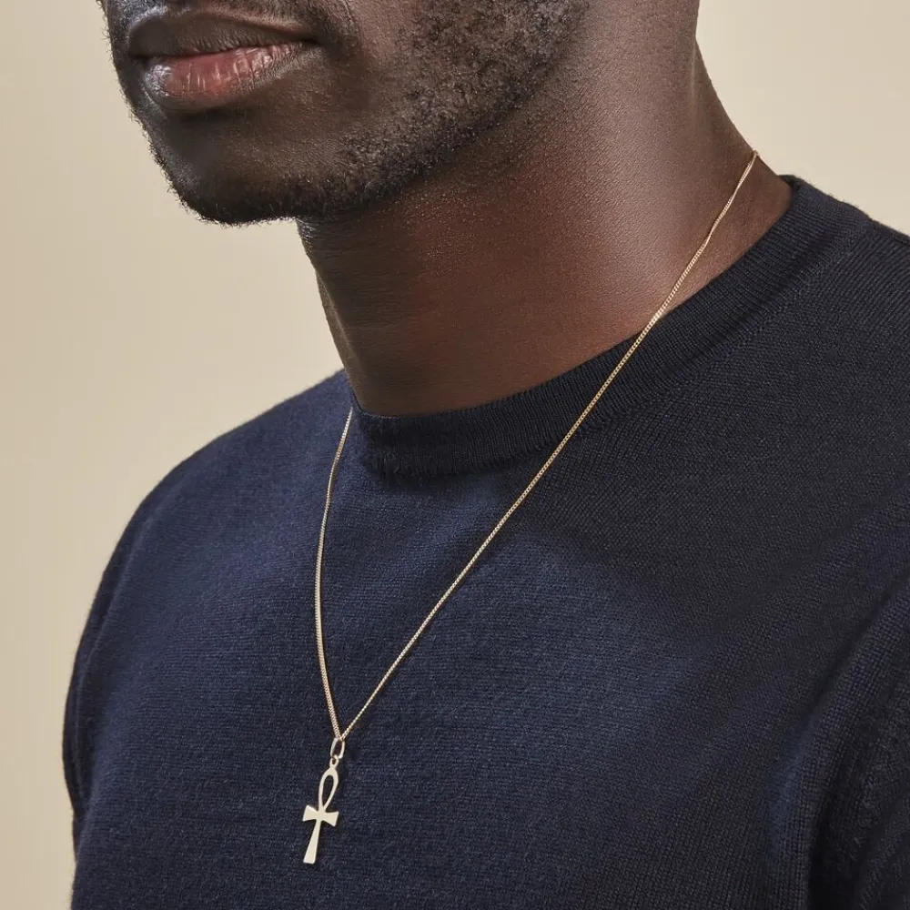 Pendentif Basilissa Croix De Vie Or Jaune|Marc Orian Discount