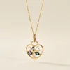 Pendentif Baylee Or Jaune Topaze Oxyde De Zirconium