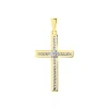 Pendentif Benny Croix Ciselee Or Bicolore|Marc Orian Outlet