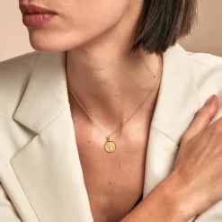 Pendentif Benoit Or Jaune|Marc Orian Discount