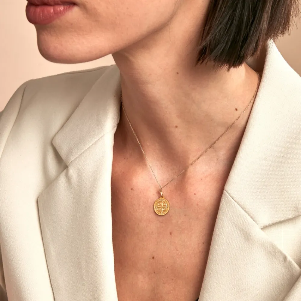 Pendentif Benoit Or Jaune|Marc Orian Discount